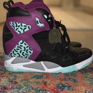 Reebok wedged sneakers